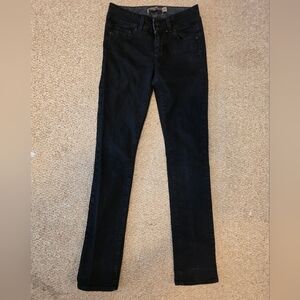 PAIGE Women's Black Straight Leg Jeans